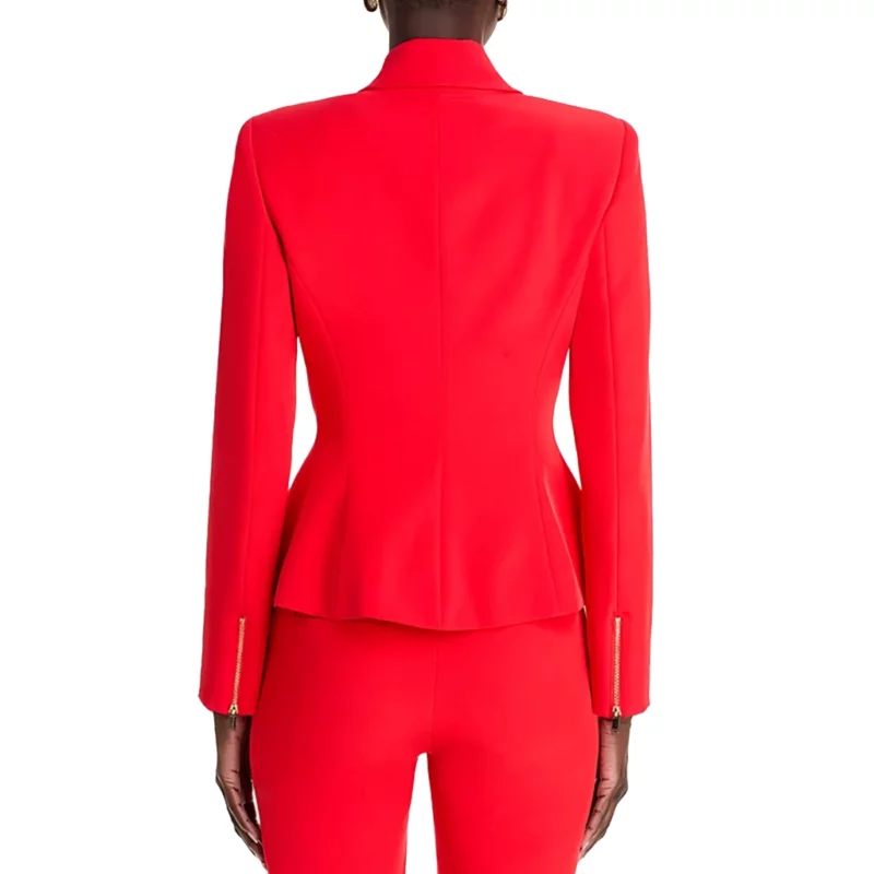 The View 2025 Joy Behar Red Moto Jacket