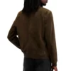 The Young and the Restless Claire Grace Brown Suede Leather Jacket