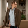 The Young and the Restless Claire Grace Suede Jacket