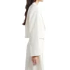 Today 2025 Martha Stewart White Cropped Blazer