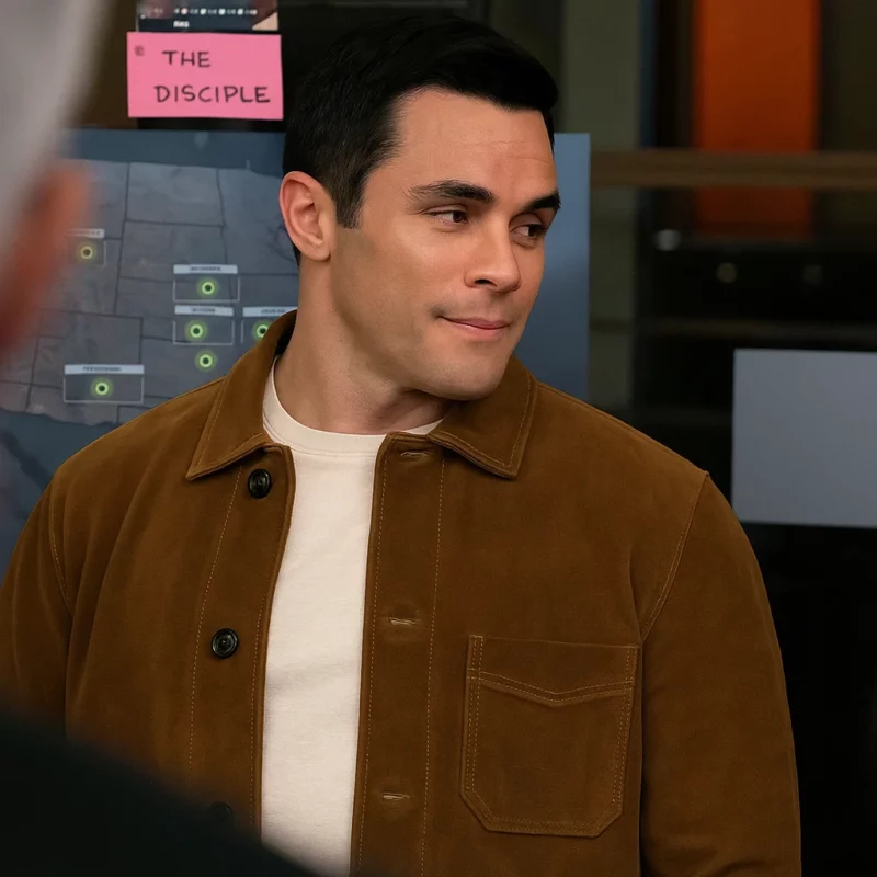 Tyler Green CriminalMinds Evolution S18 Suede Jacket