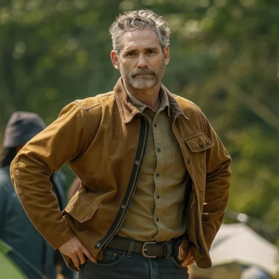 Untamed Eric Bana Brown Jacket