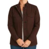 Untamed S01 Rosemarie DeWitt Jill Bodwin Maroon Jacket