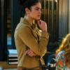 Victoria Moroles Ballard Martina Castro Brown Leather Jacket