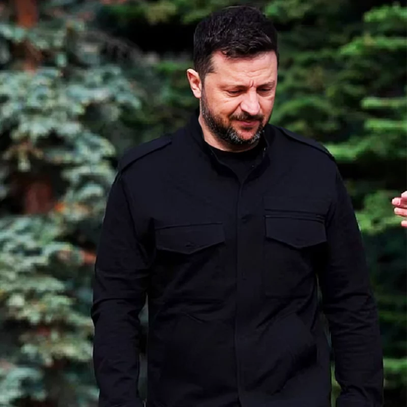 Volodymyr Zelenskyy Black Jacket