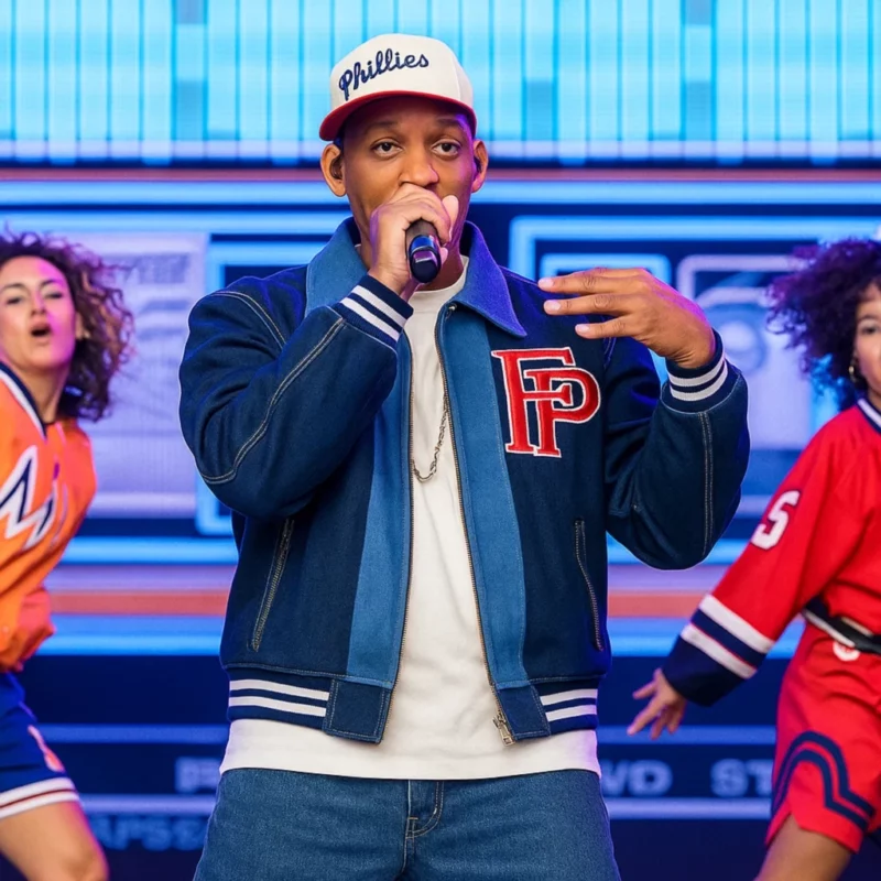 Will Smith Based on a True StoryTour Blue Jacket