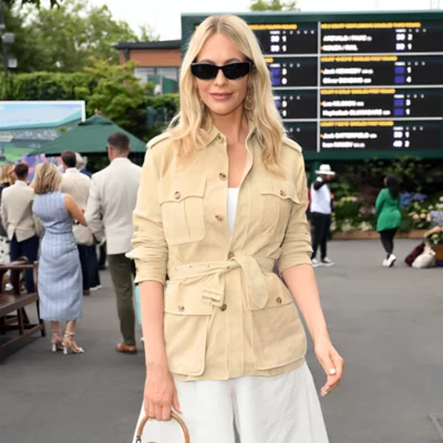Wimbledon 2025 Poppy Delevingne Jacket