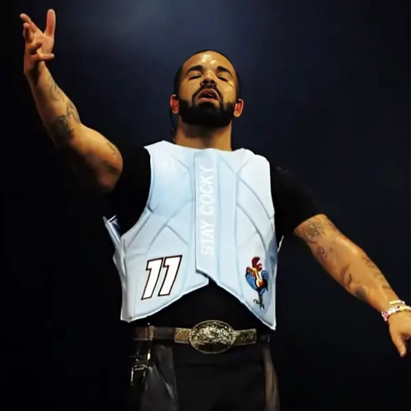 Wireless Festival 2025 Drake StayCocky Blue Vest