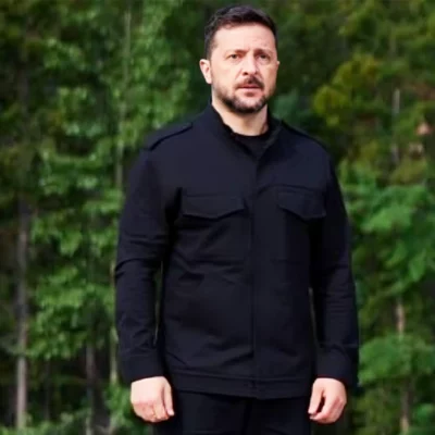 Zelensky Black Jacket