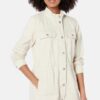 womens offwhite cotton jacket