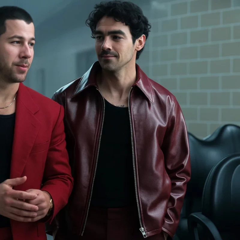 A Very Jonas Christmas Movie Joe Jonas Jacket