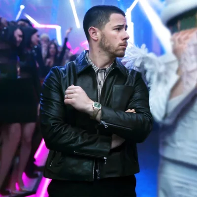 A Very Jonas Christmas Movie Nick Jonas Jacket