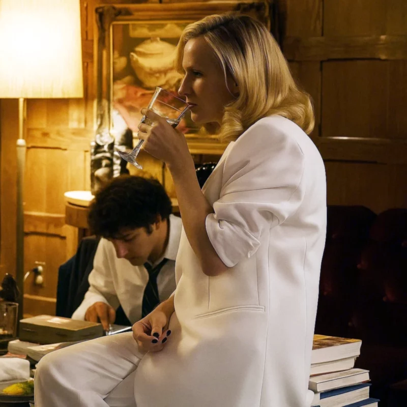 Alma Olsson After the Hunt 2025 Julia Roberts White Blazer