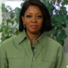 Andrea Bain The Social 2025 Green Jacket