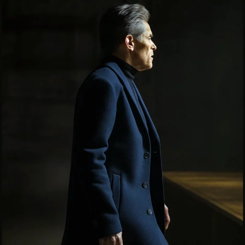 Anniston Bennet The Man in My Basement Willem Dafoe Coat