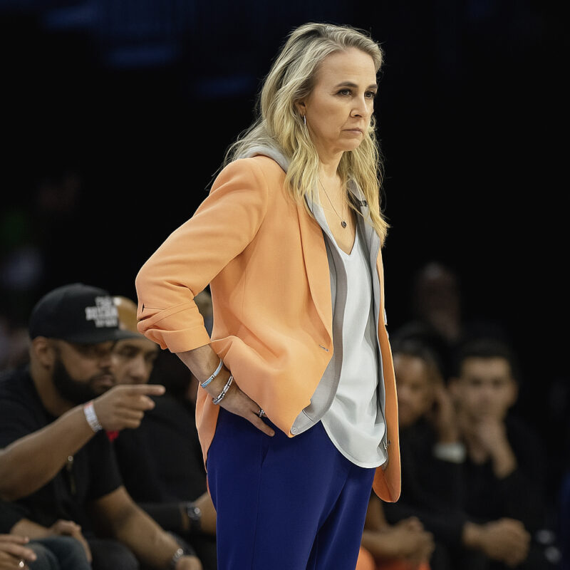 Becky Hammon Playoffs Semifinal Orange Blazer