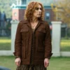 Billie Piper Wednesday S02 Isadora Capri Brown Jacket