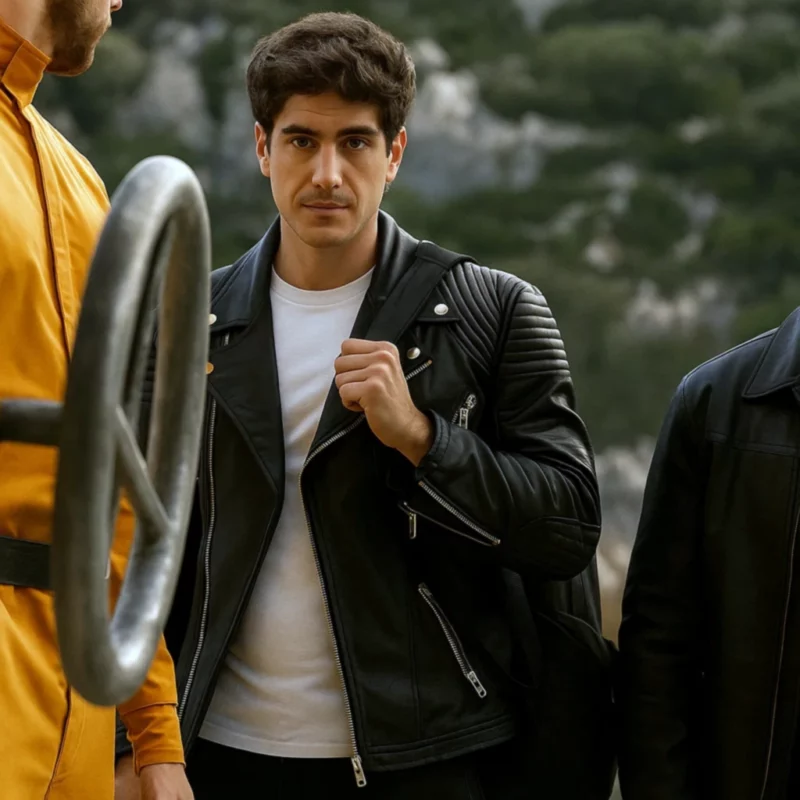Billionairesâ€™ Bunker Pau Black Jacket