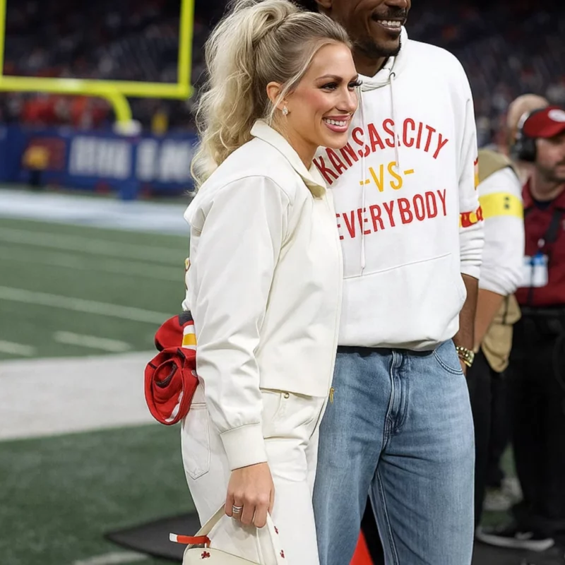 Brittany Sidelines Chiefs Game 2025 Jacket