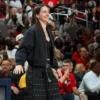 CaitlinClark Indiana Fever Black Jacket