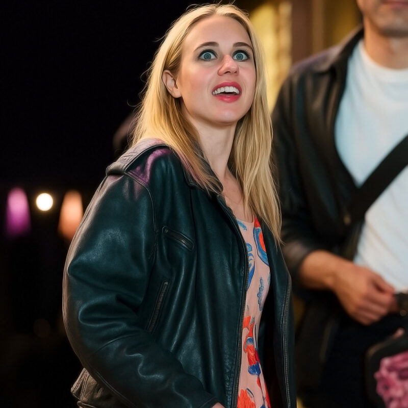 Carla Sehn Of A Ditched Girl S01 Leather Jacket