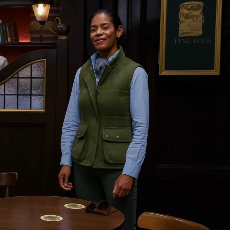 Celia Daniel Emmerdale S36 Jaye Griffiths Vest
