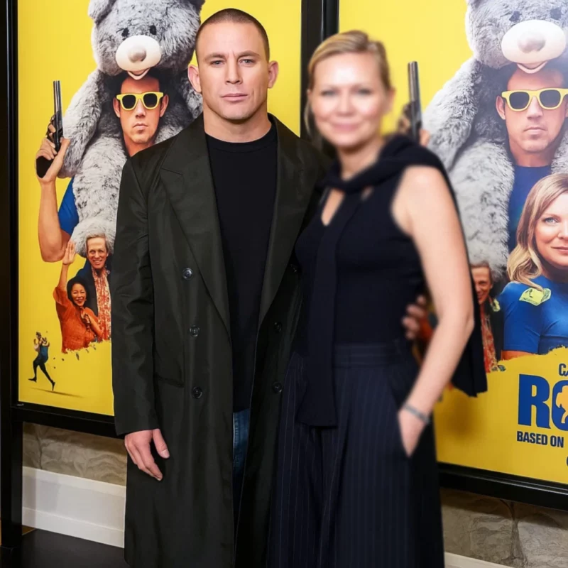 Channing Tatum Roofman 2025 Screening Black Coat