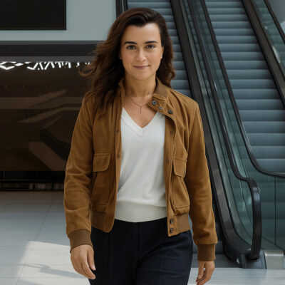 Cote de Pablo NCIS Tony and Ziva Suede Jacket