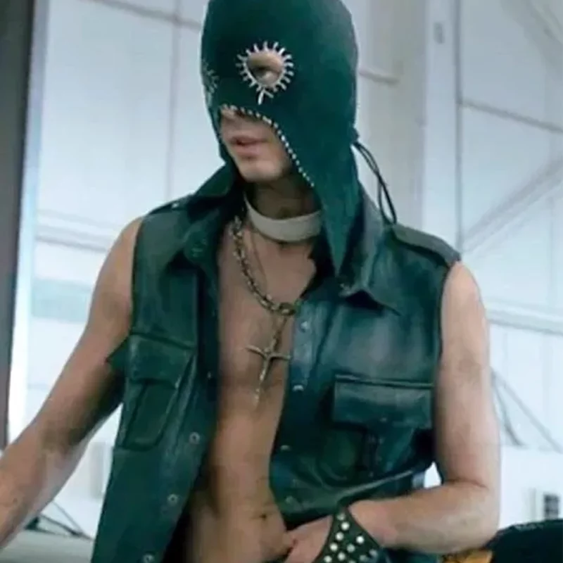 Deacon Twisted Metal S02 Tyler Johnston Leather Vest