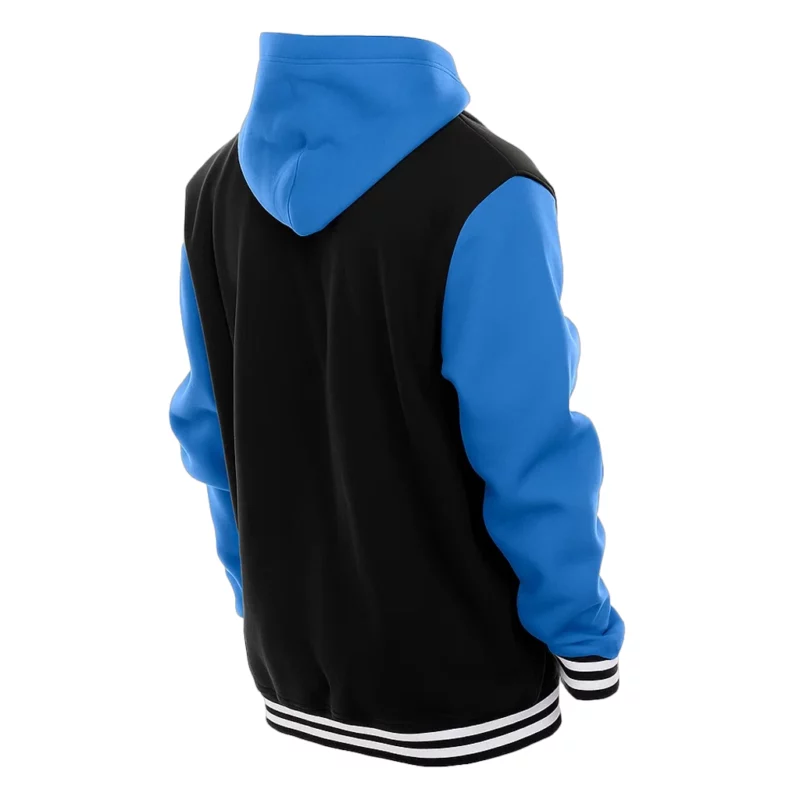 Detroit Lions New Era Hooded Varsity Jacket