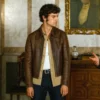 Dominic Sessa Now You See Me Leather Jacket
