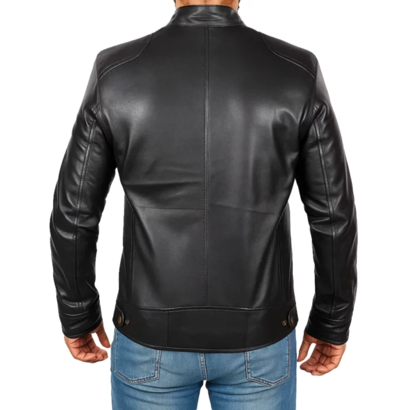 Dot Conner Webtective 2025 John Brady Black Leather Jacket