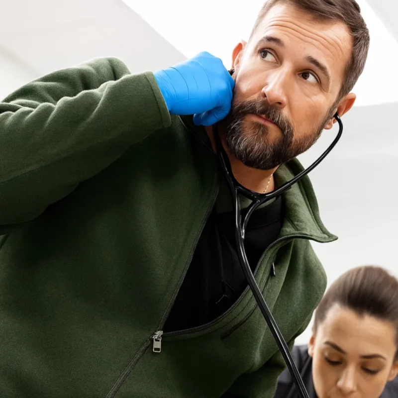 Dr. The Pitt S02 Green Jacket