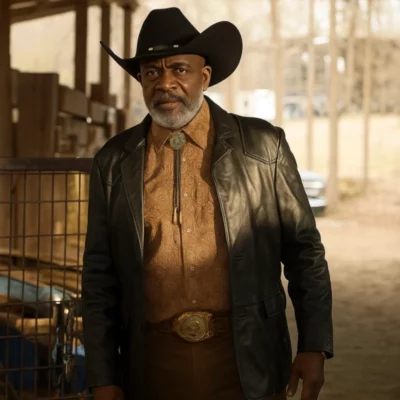 Drummond Moncrief Will Trent S03 Leather Blazer