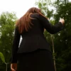 Emma Stone Bugonia 2025 Michelle Black Blazer