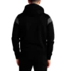 Emmerdale Black Baldur Zipper Hoodie