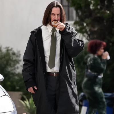 Good Fortune Keanu Reeves Black Coat