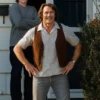 Hugh Jackman Song Sung Blue 2025 Mike Sardina Brown Vest