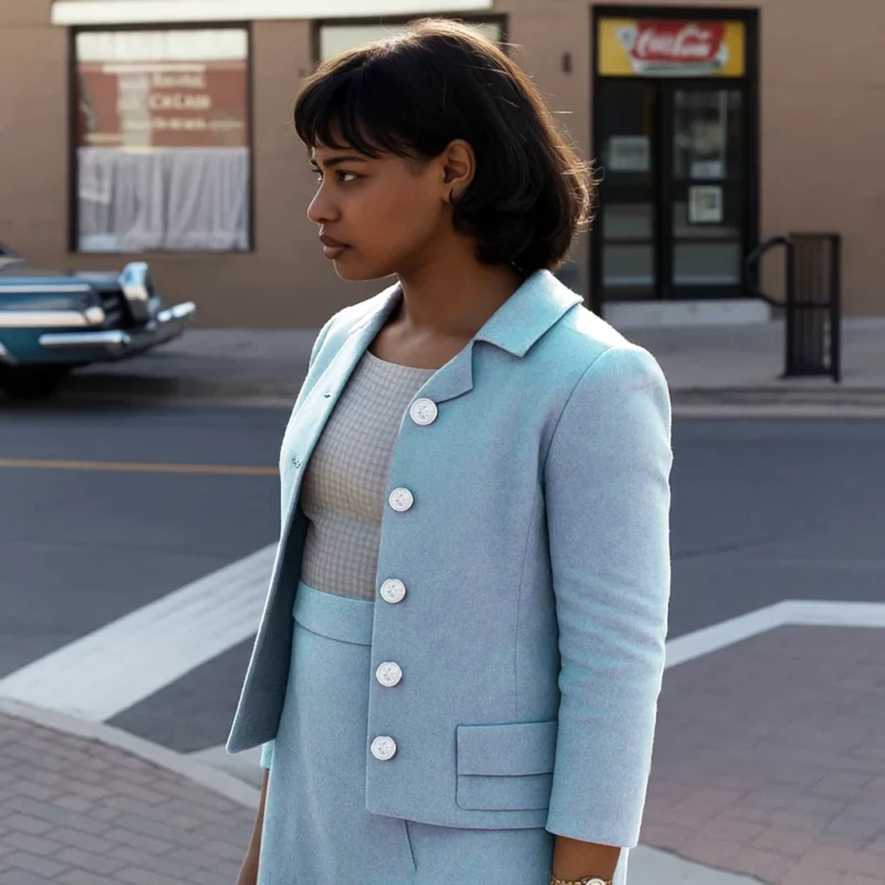 IT Welcome to Derry Paige Purple Coat