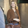 Jenna Elfman Shifting Gears S02 Brown Jacket