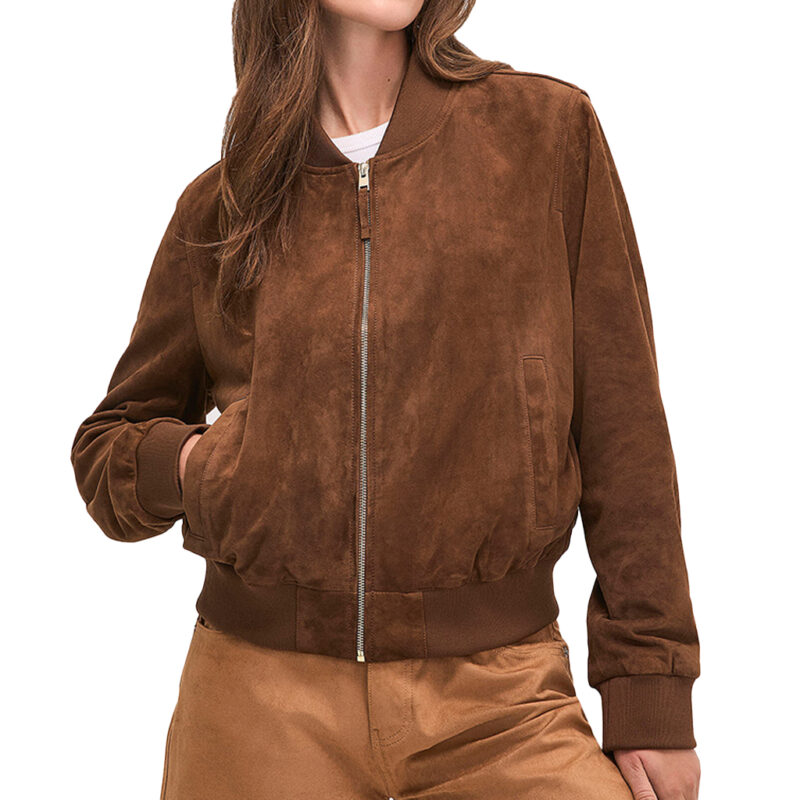 JennaElfman Shifting Gears S02 Brown Jacket