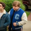 Jeremy Ray Taylor This Too Pass White & Blue Varsity Jacket