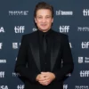 Jeremy Renner Wake Up Dead Man Suit