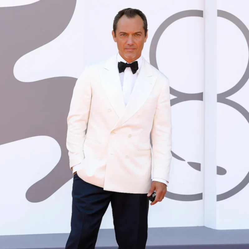 Jude Law The Wizard of the Kremlin 2025 Premiere White Blazer