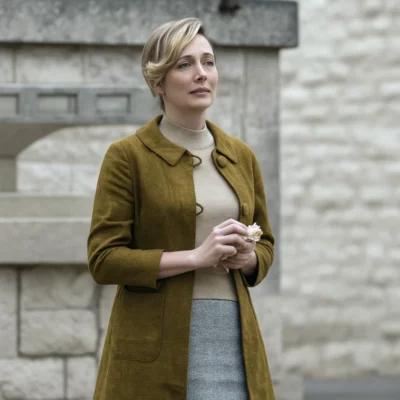 Judy Greer The Long Walk Coat