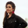 Katie This Too Shall Pass Leather Jacket