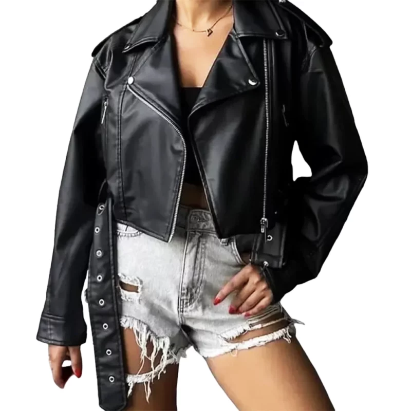 Katisha Atkinson Love is UK Leather Jacket