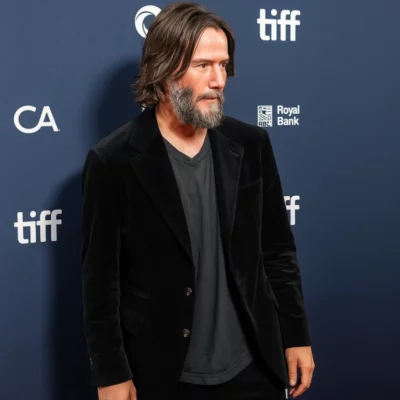 Keanu Reeves Good Fortune Premiere Blazer