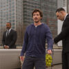 Logan Lerman Only Murders in the Building S05 Blue Hoodie