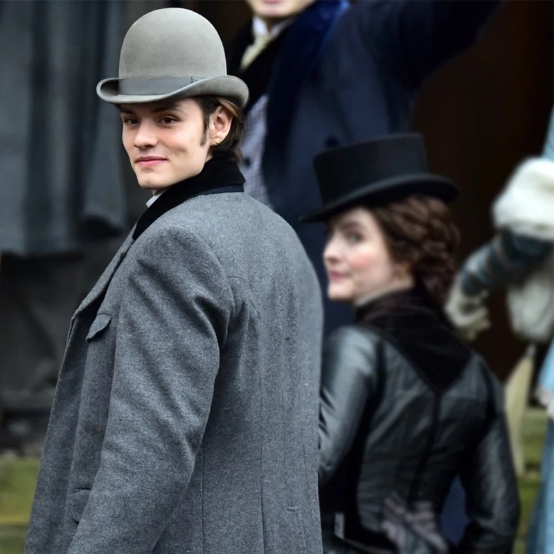 Louis Partridge Guinness House of Guinness S01 Edward Grey Coat